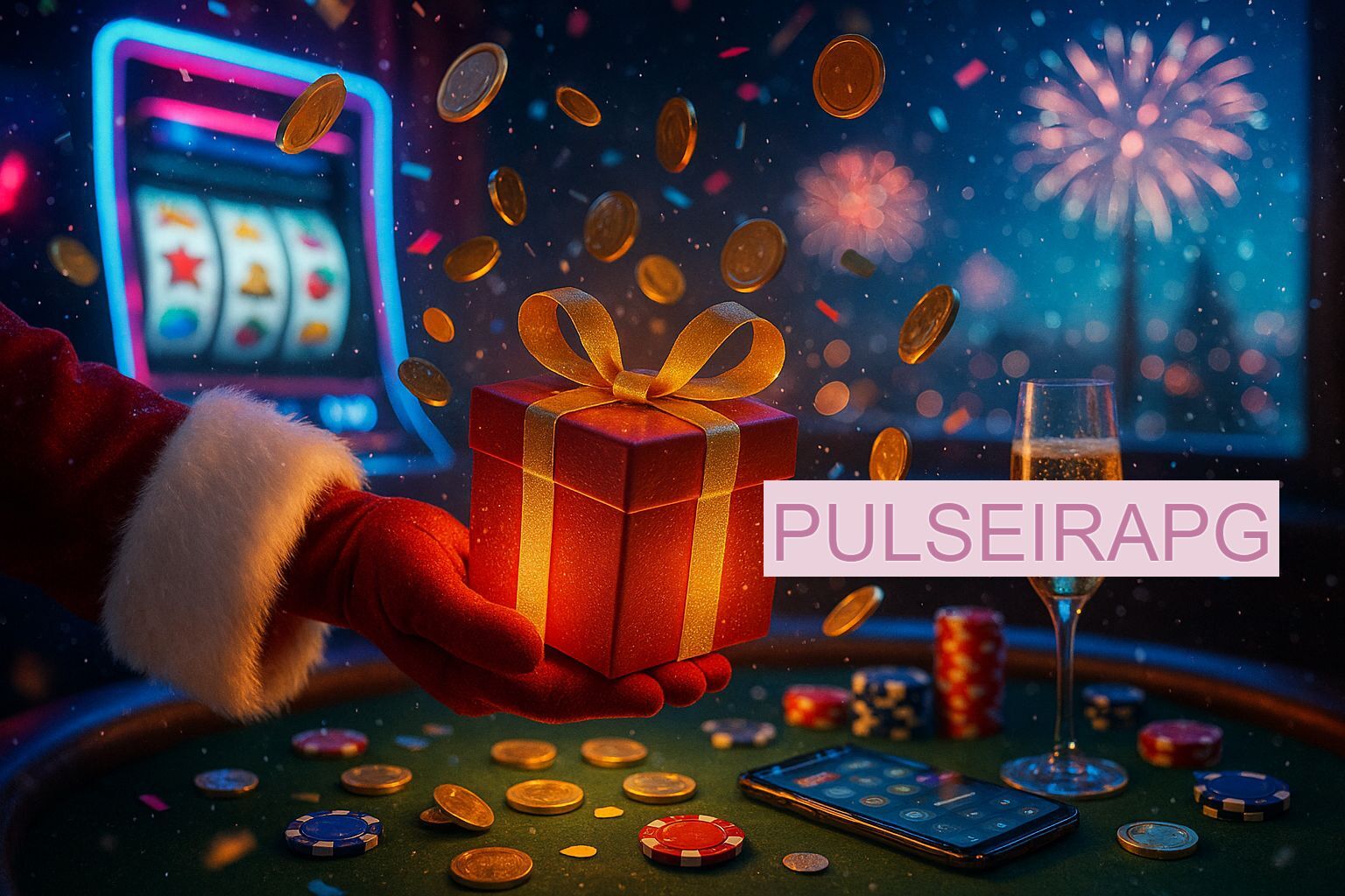 Promoções de Ano Novo no PULSEIRAPG